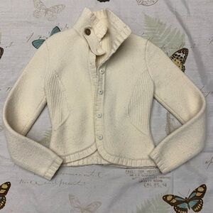 Diane von furstenberg wool button down‎ jacket